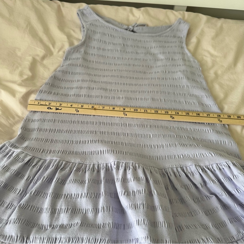Anthropologie Lavender Open-Back Tiered Mini Dress Size M - Picture 9 of 13